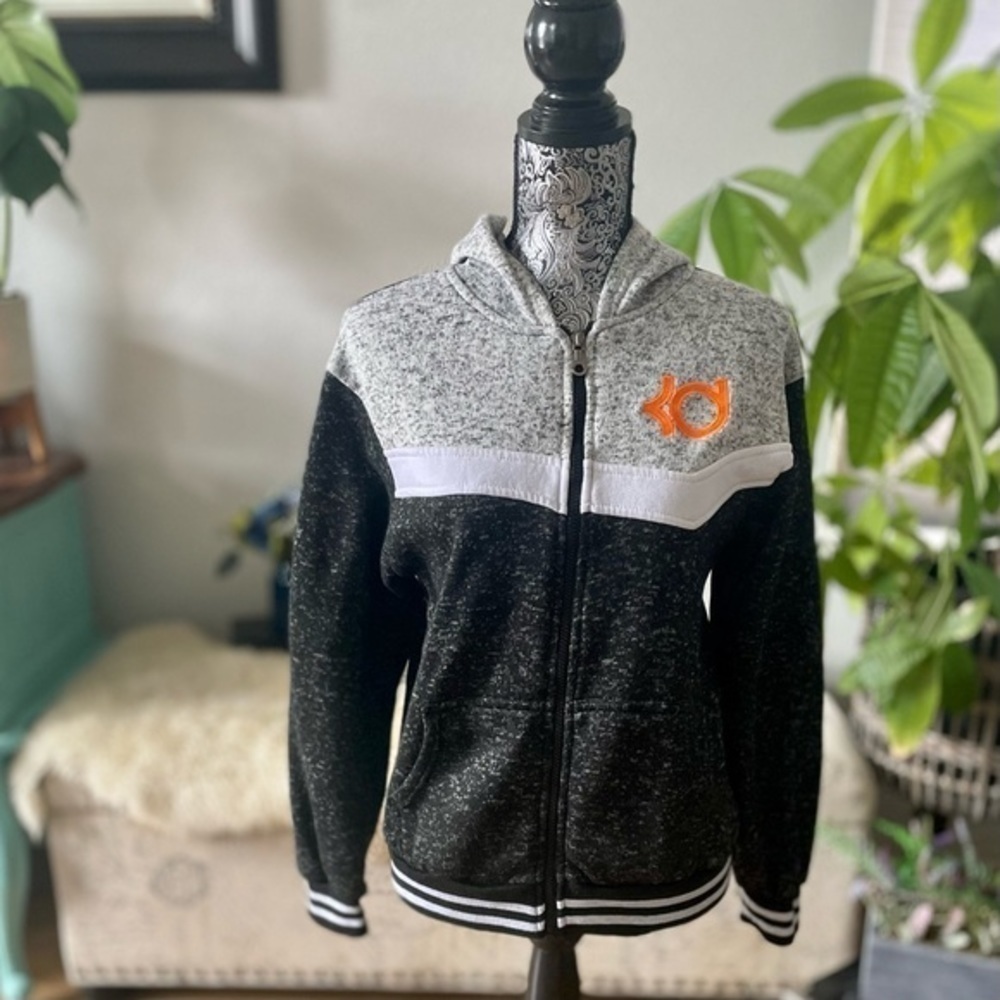 Nike KD Devin Durant Precision Moves Zip Wool Blend Hoodie - Youth XL